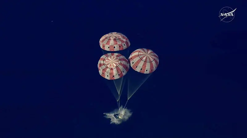 Cronología del regreso de Artemis II